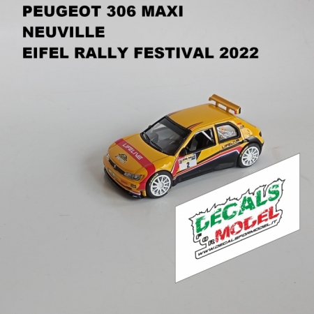 1:43 PEUGEOT 306 MAXI - NEUVILLE - EIFEL RALLY FESTIVAL 2022