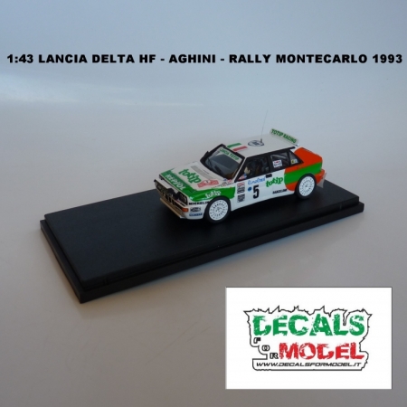 1:43 LANCIA DELTA HF TOTIP - AGHINI - RALLY MONTECARLO 1993