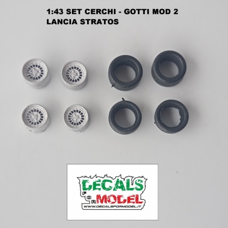 SET 4 CERCHI LANCIA STRATOS - GOTTI MOD 2