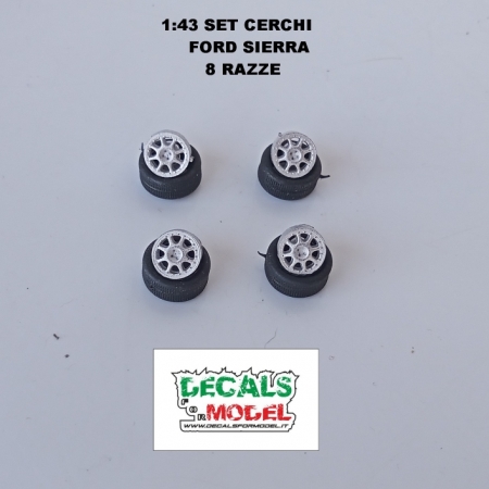 SET 4 CERCHI FORD SIERRA 8 RAZZE