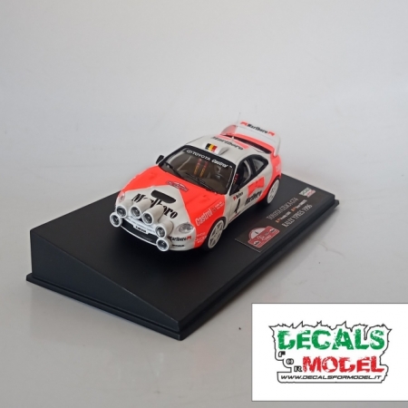 MODELLO 1:43 TOYOTA CELICA GT4 - MARLBORO - LOIX - RALLY YPRES 1996