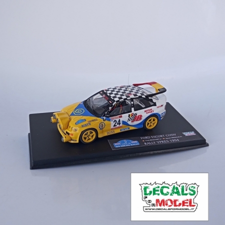 MODELLO 1:43 FORD ESCORT COSW - BROECKAERT - RALLY YPRES 1994