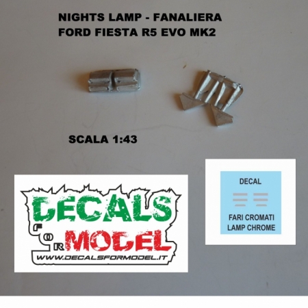 FANALIERA NIGHT LAMP FORD FIESTA R5 EVO MK2