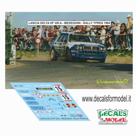 LANCIA DELTA HF - MEDEGHINI - RALLY YPRES 1994