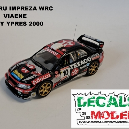 MODELLI 1:43 - SUBARU IMP WRC - VIAENE - RALLY YPRES 2000